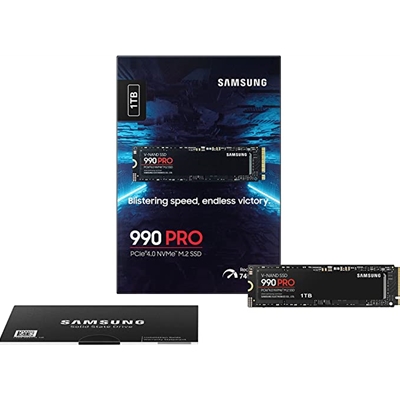 Samsung 990 PRO(MZ-V9P1T0BW) 1TB NVMe SSD, PCIe Gen4, M.2 Interface, 2280, Read 7450 MB/s, Write 6900 MB/s, 5 Year Warranty image 3