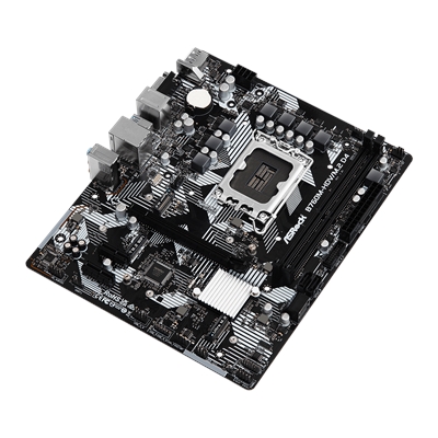 ASRock B760M-HDV/M.2 D4 Intel 1700 Socket Motherboard, Micro-ATX, 2x DDR4 Slots, 2x M.2 Sockets, GbE LAN, 1x D-Sub / 1x DisplayPort / 1x HDMI Port image 3