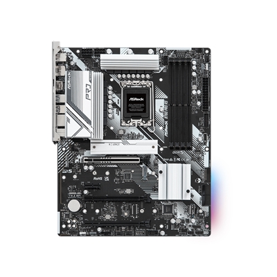 ASRock B760 PRO RS Intel 1700 Socket Motherboard, ATX, 4x DDR5 Slots, 3x M.2 Socket, Fitted I/O Shield, 2.5GbE LAN, 1x DisplayPort / 1x HDMI Port image 2