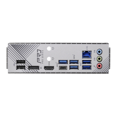 ASRock B760 PRO RS Intel 1700 Socket Motherboard, ATX, 4x DDR5 Slots, 3x M.2 Socket, Fitted I/O Shield, 2.5GbE LAN, 1x DisplayPort / 1x HDMI Port image 6