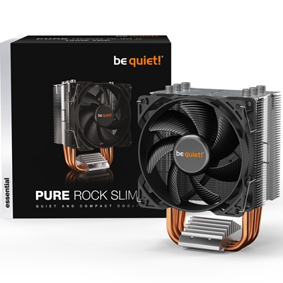 be quiet! Pure Rock Slim 2 Fan CPU Cooler, Universal Socket, Pure Wings 2 92mm PWM Black Cooling Fan, 2000RPM, 3 Heat Pipes, 130W TDP, Slim & Compact Design, Intel LGA 1700 & AMD AM5 Compatible image 5