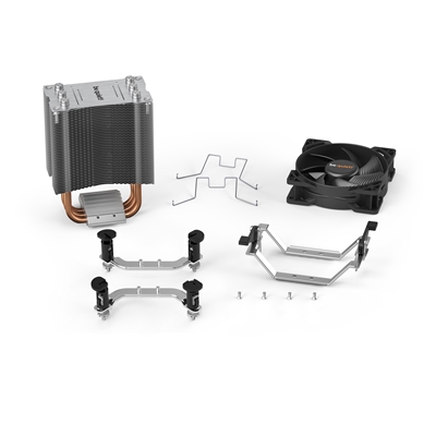 be quiet! Pure Rock Slim 2 Fan CPU Cooler, Universal Socket, Pure Wings 2 92mm PWM Black Cooling Fan, 2000RPM, 3 Heat Pipes, 130W TDP, Slim & Compact Design, Intel LGA 1700 & AMD AM5 Compatible image 6