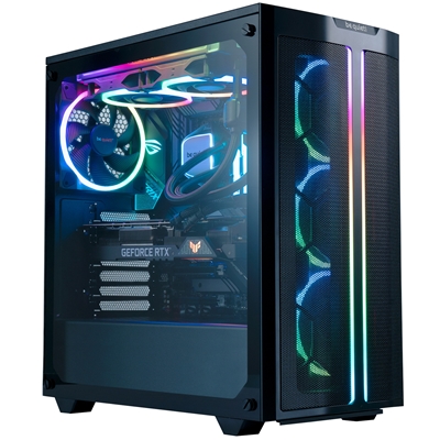 be quiet! Light Wings PWM High Speed Addressable RGB Fan, 120mm, 2500RPM, 4-Pin PWM Fan & 3-Pin ARGB Connectors, Black Frame, Black Blades, ARGB Lighting on Front & Rear image 2
