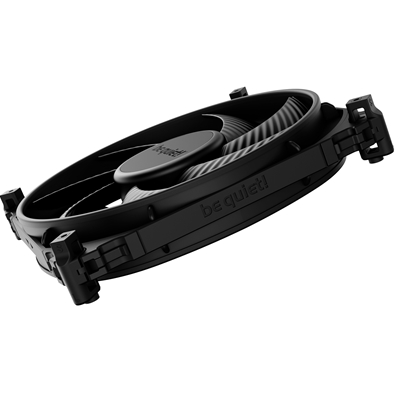 be quiet! Silent Wings 4 PWM Black Fan, 140mm, 1100RPM, 4-Pin PWM Fan Connector, Black Frame, Black Blades, Optimized Fan Blades for High End Performance, 2 Mounting Options image 2
