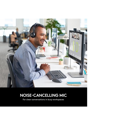 Logitech H390 USB Headset with Noise-Cancelling Mic image 3