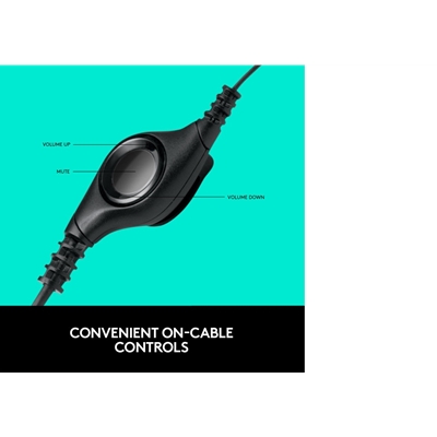 Logitech H390 USB Headset with Noise-Cancelling Mic image 5