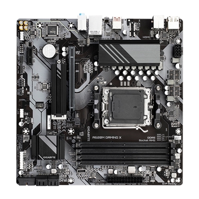 Gigabyte A620M GAMING X AMD AM5 Socket Motherboard, Micro-ATX, 4x DDR5 Slots, 1x M.2 Socket, GbE LAN, 1x DisplayPort / 1x HDMI Port image 5