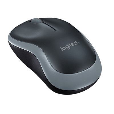 Logitech M185 Wireless Black & Grey Mouse image 2
