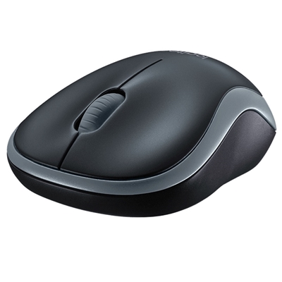 Logitech M185 Wireless Black & Grey Mouse image 3