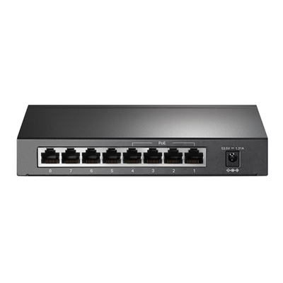 TP-Link TL-SG1008P 8-Port Metal Gigabit Desktop PoE Switch with 4-Port PoE+ (64W) image 2