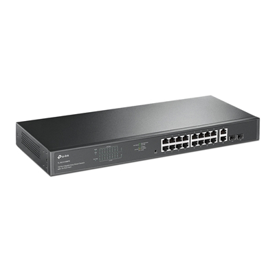 TP-Link TL-SG1218MPE 18-Port Metal Gigabit Easy Smart PoE Switch with 16-Port PoE+ (250W) image 2