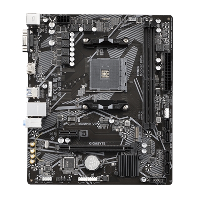 Gigabyte A520M K V2 Ultra Durable AMD AM4 Socket Motherboard, Micro-ATX, 2x DDR4 Slots, 1x M.2 Socket, GbE LAN, 1x D-Sub / 1x HDMI Port image 2
