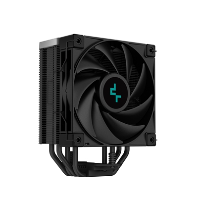 DeepCool AK400 Zero Dark Fan CPU Cooler, Universal Socket, High Performance 120mm Silent Hydro Bearing PWM Black Fan, 1850RPM, 4 Heat Pipes, Unique Matrix Fin Design, All Black, Intel LGA 1700 Bracket Included image 3
