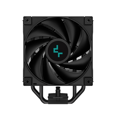 DeepCool AK400 Zero Dark Fan CPU Cooler, Universal Socket, High Performance 120mm Silent Hydro Bearing PWM Black Fan, 1850RPM, 4 Heat Pipes, Unique Matrix Fin Design, All Black, Intel LGA 1700 Bracket Included image 5