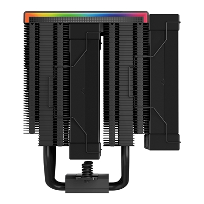 DeepCool AK620 Digital CPU Cooler, Black, 2x 120mm Fan, Dual Tower, ARGB, 6x Direct Touch Copper Heatpipes, Intel/AMD image 3