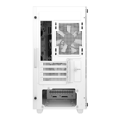 DeepCool CC360 ARGB WH, White, Mini Tower Chassis w/ Tempered Glass Window, 3x 120mm ARGB Fans, USB 3.0, mATX/mITX image 5