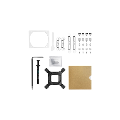 DeepCool ASSASSIN IV Universal Socket 140mm PWM 1400RPM Fan CPU Cooler, White, armed with seven heat pipes and newly designed 120 and 140mm FDB fans image 5