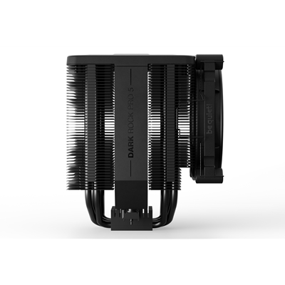 be quiet! Dark Rock Pro 5 CPU Cooler, INTEL/AMD Socket, 2 x Silent Wings Fans, 2000RPM, 7 Heat Pipes & Speed Switch image 2