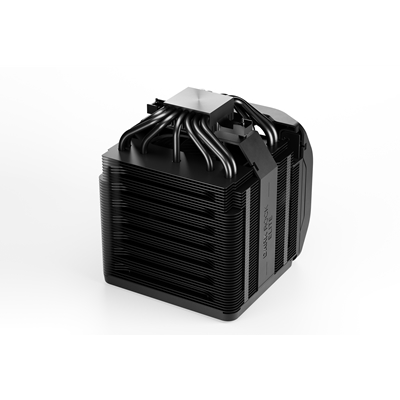 be quiet! Dark Rock Elite CPU Cooler, Universal Socket, 2 x Silent Wings Fans, 2000RPM, 7 x Heat Pipes, 280W TDP, ARGB & Speed Switch image 5
