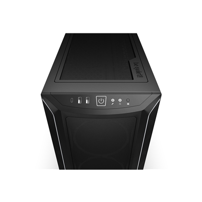 be quiet! Shadow Base 800 FX ARGB Black Mid Tower Chassis, Addressable RGB LEDs, 4x 140mm Fans, mITX/mATX/ATX/EATX image 6