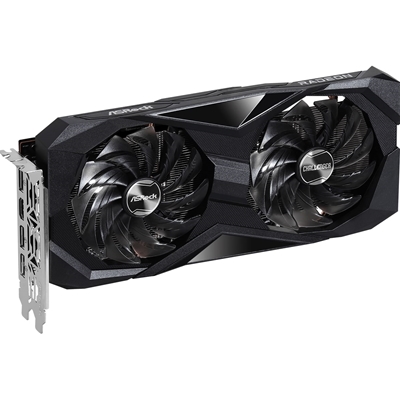 ASRock AMD Radeon RX 7600 Challenger 8GB OC Graphics Card, 8GB GDDR6, 2048 Streams, 2695 MHz Boost Clock, Dual Fan, 3x DisplayPorts / 1x HDMI Port image 4