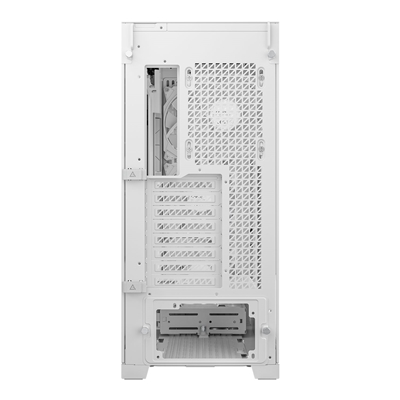 ANTEC Performance 1 FT Gaming Case, White, E-ATX Full Tower, 2x USB 3.0, 1x USB Type-C 10Gbps, Temperature Display, 4mm Tempered Glass Side Panel, E-ATX, ATX, Micro-ATX, ITX image 4