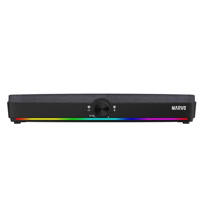 Marvo Scorpion SG-286 Etna 40 Bluetooth 5.3 USB Powered RGB Gaming Soundbar (Black) image 2