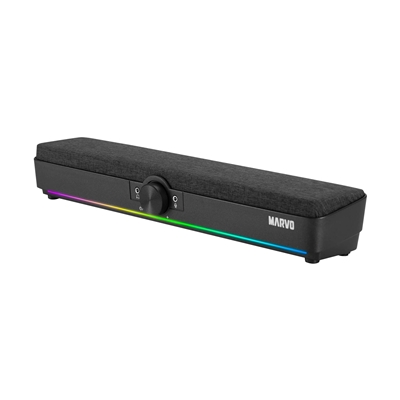 Marvo Scorpion SG-286 Etna 40 Bluetooth 5.3 USB Powered RGB Gaming Soundbar (Black) image 3
