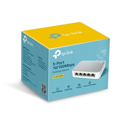 TP-Link SOHO TL-SF1005D 5-Port 10/100Mbps Desktop Switch image 3