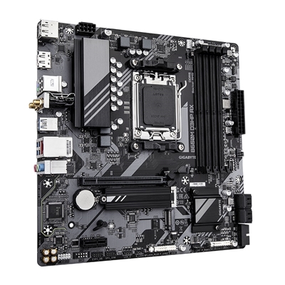 Gigabyte B650M D3HP AX Ultra Durable AMD AM5 Socket Motherboard, Micro-ATX, 4x DDR5 Slots, 2x M.2 Sockets, 2.5GbE LAN, Wi-Fi 6E, 2x DisplayPorts / 1x HDMI Port image 3