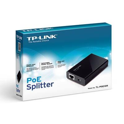 TP-Link TL-POE10R IEEE 802.3af 12VDC 1A, 9VDC 1A, 5VDC 2A PoE Splitter image 5
