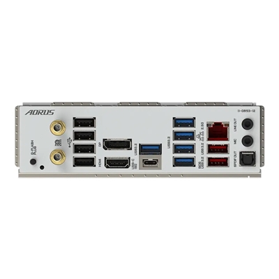 Gigabyte B650M AORUS ELITE AX ICE AMD AM5 Socket Motherboard, Micro-ATX, 4x DDR5 Slots, 2x M.2 Sockets, Fitted I/O Shield, 2.5GbE LAN, Wi-Fi 6E, 1x DisplayPort / 1x HDMI Port image 4