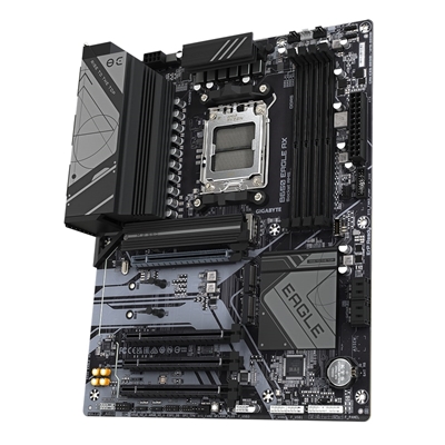 Gigabyte B650 EAGLE AX AMD AM5 Socket Motherboard, ATX, 4x DDR5 Slots, 3x M.2 Sockets, Fitted I/O Shield, GbE LAN, Wi-Fi 6E, 1x DisplayPort / 1x HDMI Port image 3