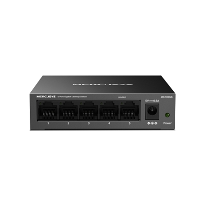Mercusys MS105GS 5 Port Gigabit Ethernet Network Switch Steel Case image 2