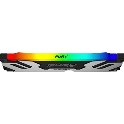 Kingston FURY Renegade KF564C32RSAK2-64 64GB (2x 32GB) DIMM System Memory, 6400MHz, DDR5, CL32, Silver, RGB, Intel XMP image 2