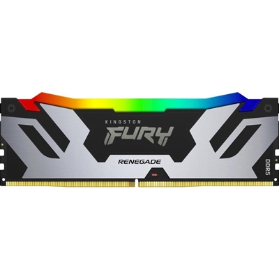 Kingston FURY Renegade KF564C32RSAK2-64 64GB (2x 32GB) DIMM System Memory, 6400MHz, DDR5, CL32, Silver, RGB, Intel XMP image 3