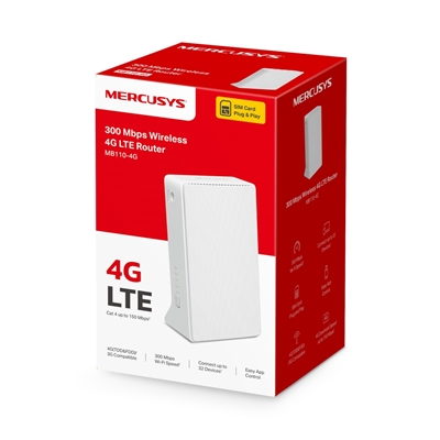Mercusys MB110-4G 300Mbps Wireless N 4G LTE Router image 6