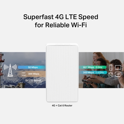 Mercusys MB230-4G 4G+ Cat6 AC1200 Wireless Dual Band Gigabit Router image 5