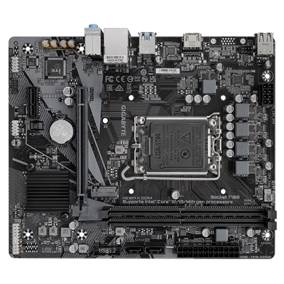 Gigabyte H610M K DDR4 Ultra Durable Intel 1700 Socket Motherboard, Micro-ATX, 2x DDR4 Slots, 1x M.2 Socket, GbE LAN, 1x HDMI Port image 4