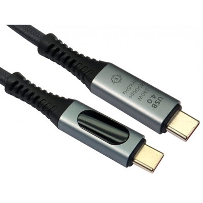 Target USB4 1m 40Gbps USB-C Cable with 240W Power Delivery and Display Support - Retail Boxed image 2