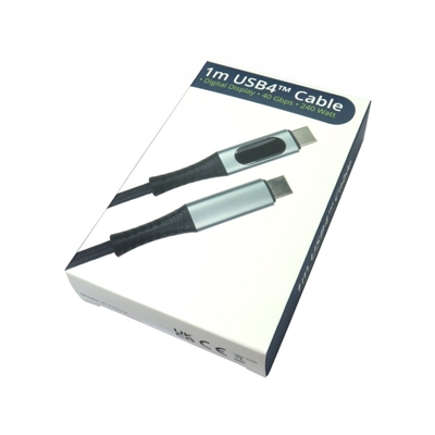 Target USB4 1m 40Gbps USB-C Cable with 240W Power Delivery and Display Support - Retail Boxed image 4