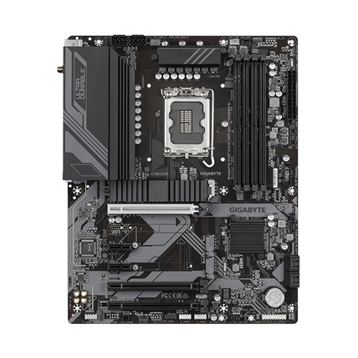 Gigabyte Z790 D AX Ultra Durable Intel 1700 Socket Motherboard, ATX, 4x DDR5 Slots, 3x M.2 Sockets, 2.5GbE LAN, Wi-Fi 6E, 1x DisplayPort / 1x HDMI Port image 2