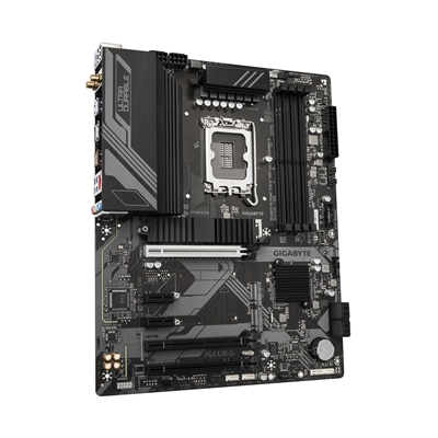Gigabyte Z790 D AX Ultra Durable Intel 1700 Socket Motherboard, ATX, 4x DDR5 Slots, 3x M.2 Sockets, 2.5GbE LAN, Wi-Fi 6E, 1x DisplayPort / 1x HDMI Port image 3