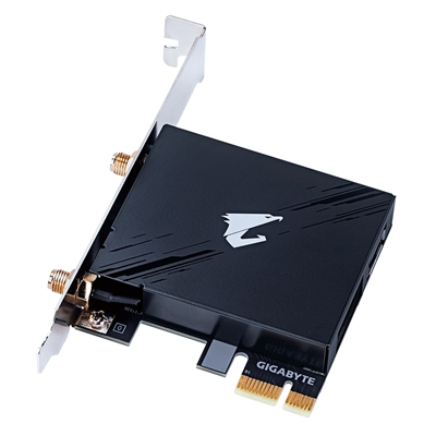 Gigabyte GC-WIFI7 Intel WiFi 7 5800Mbps Tri-Band Wireless PCI-Express and Bluetooth 5.3 Card with Magnetic Ultra High-Gain Antenna image 2
