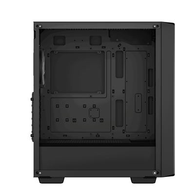 DeepCool CC560 ARGB V2 Case, Gaming, Black, Mid Tower, 1 x USB 3.0 / 1 x USB 2.0, Tempered Glass Side Window Panel, Abundant Airflow Performance, Addressable RGB LED Fans, ATX, Micro ATX, Mini-ITX image 5