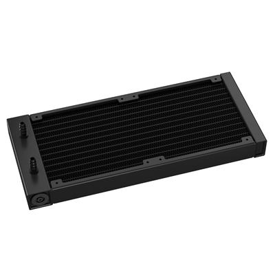 DeepCool LS520S Zero Dark All In One Liquid CPU Cooler, 240mm Radiator, 2 x 120mm Deepcool Fans, Intel/AMD image 4