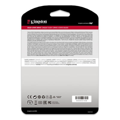Kingston A400 (SA400S37/480G) 480GB, 2.5 Inch SSD, SATA 3 Interface, Read 500MB/s, Write 450MB/s, 3 Year Warranty image 3