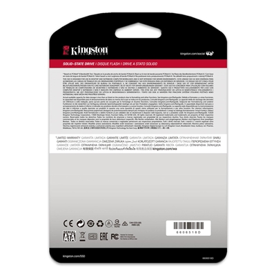 Kingston A400 (SA400S37/960G) 960GB, 2.5 Inch SSD, SATA 3 Interface, Read 500MB/s, Write 450MB/s, 3 Year Warranty image 3