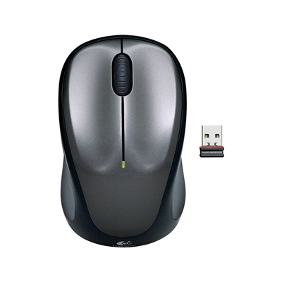 Logitech M235 Black and Grey Wireless Compact Design Optical Mouse image 2