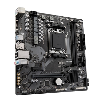 Gigabyte A620M H Ultra Durable AMD AM5 Socket Motherboard, Micro-ATX, 2x DDR5 Slots, 1x M.2 Socket, GbE LAN, 1x DisplayPort / 1x HDMI Port image 3